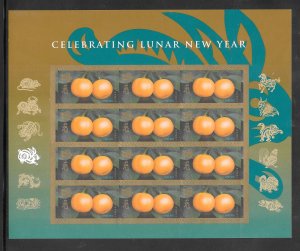 #4492 Year Of The Rabbit New Year Sheet