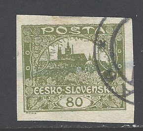 Czechoslovakia Sc # 34 used (RS)