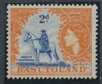 Basutoland SG 45 Mint Unhinged  Hinged  