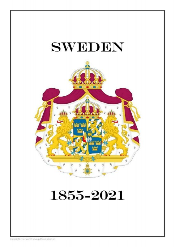 Sweden Sverige 1855-2021 PDF (DIGITAL) STAMP ALBUM PAGES  Publications &  Supplies - Albums & Supplements, Stamp / HipStamp