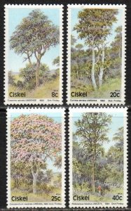 South Africa - Ciskei Sc #46-49 Mint Hinged