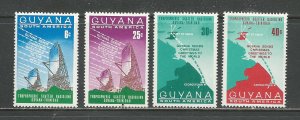 Guyana Scott catalogue # 64-67 Mint NH