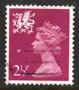 STAMP STATION PERTH Wales #WMH1 QEII Definitive Used 1971-1993