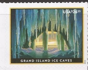 1 Pane of 4pcs,Grand Island Ice Caves forever stamps