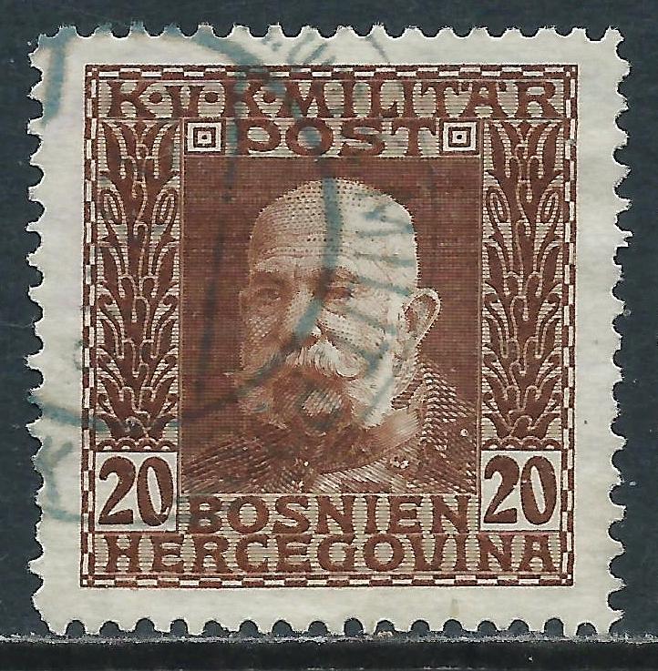 Bosnia & Herzegovina, Sc #72, 20h Used