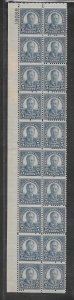 #637 MNH Plate Block of 20