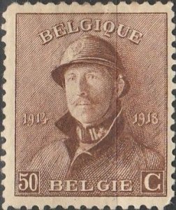 Belgium, #133 Mint Hinged  From 1919    pencil marks on back