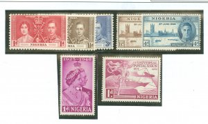 Nigeria #50-52/71-73/75 Unused Single (Complete Set)