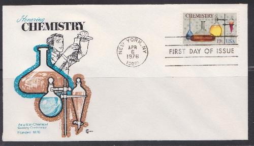 1685 Chemistry Unaddressed Cover Craft FDC