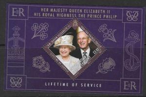 BRITISH INDIAN OCEAN TERR SGMS458 2011 LIFETIME OF SERVICE MNH 