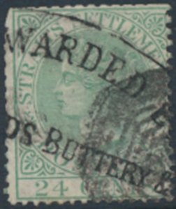 Straits Settlements    SC# 15 Used   revenue usage see details & scans