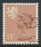 GB Scotland  SG S39 SC# SMH21 Used  Machin 13p see details