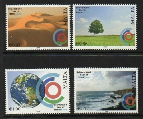 MALTA SG1599/602 2008 INTERNATIONAL YEAR OF PLANET EARTH MNH 