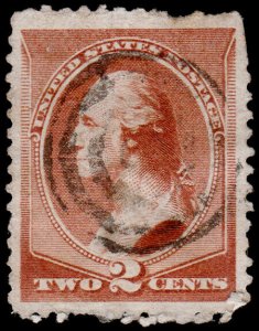 United States Scott 210 (1883) Used G-F L