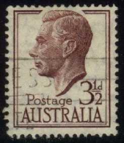 Australia #236 King George VI; used (0.25)