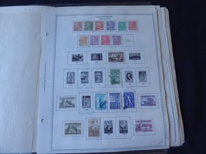 Fiume 1918-1958 Stamp Collection on Scott Specialty Album Pages