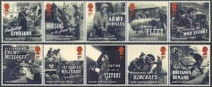 Great Britain 2022 MNH Stamps Women of World War II Unsung Heroes