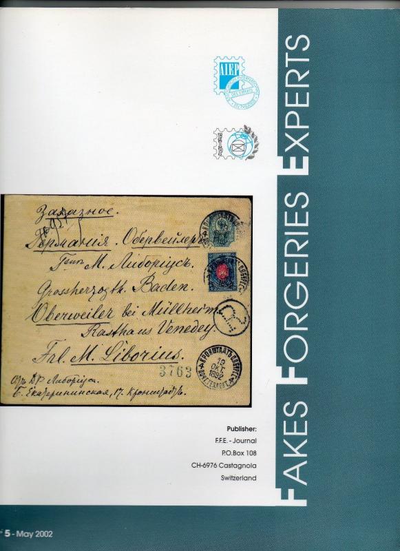 Fakes Forgeries Experts Vol. #5 May 2002