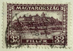 AlexStamps HUNGARY #437 FVF Used 