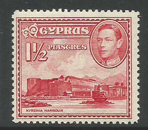 CYPRUS    # 147  MNH  (1938)  C.V. $3.25++