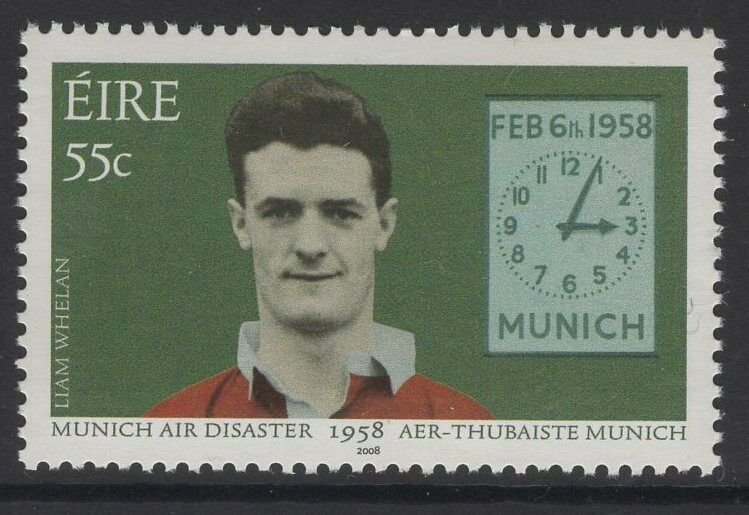 IRELAND SG1883 2008 ANNIV OF THE MUNICH AIR DISASTER MNH