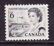 Canada-Unitrade#460ii- id7-unused NH 6c Centennial-hibright-1970-