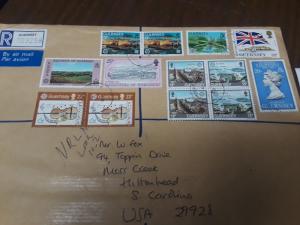 8 Pc Gernsey Registered Covers