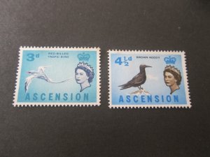 Ascension Islands 1963 Sc 78-79 MNG