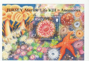 Jersey 2010, Marine Life, Miniature Sheet. , NHM