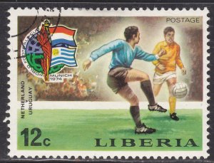 Liberia 679 World Cup Soccer 1974