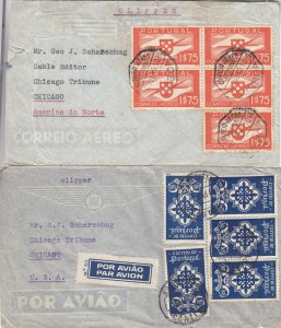 1940-1941, Atlantic Clipper Covers From Portugal, Censored, Grp 8 (S18589)