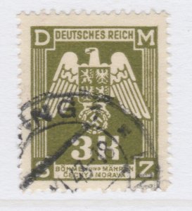 Czechoslovakia Ger. 1943 BOHEMIA AND MORAVIA 3k Used A25P42F19268 Protectorate-