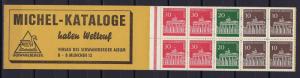 Germany Berlin Scott # 9N251a, mint nh, in stamp booklet Michel # MH5b,