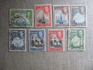 Bermuda, Scott# 118-122, used