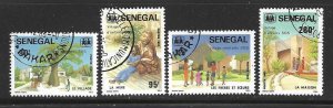 Senegal 609-612 Used SCV$1.90