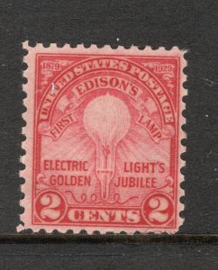 SCOTT #   655  unused OG  MNH  single