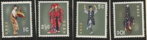 U.S. Scott #65-68 Ryukyu Islands Stamp - Mint NH Set