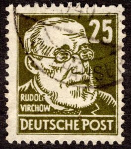 1948, Germany, 25pf, Used, Sc 10N38