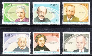 Cuba Scott #3580-3585 MNH