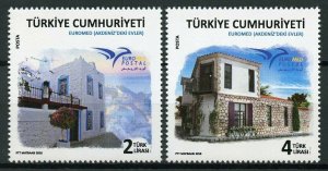 Turkey 2018 MNH Stamps Euromed Architecture Houses