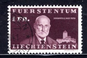 Liechtenstein #163   Used    VF   CV $70.00   ....   3510075