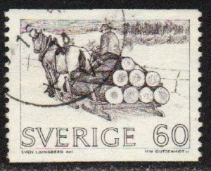 Sweden Sc #747 Used