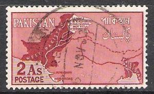 Pakistan #109 Map Used