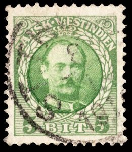 Danish West Indies Scott 43 Used.