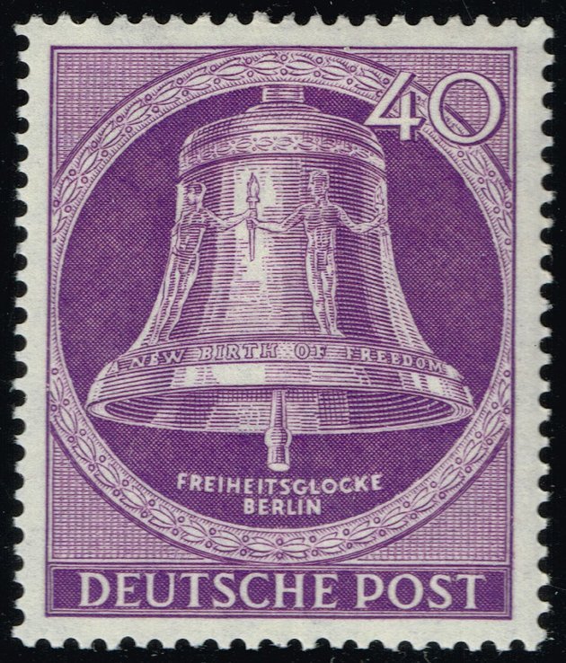 Germany #9N98 Freedom Bell; Unused (4Stars)