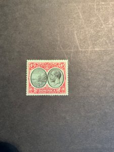 Stamps Dominica Scott #81 hinged