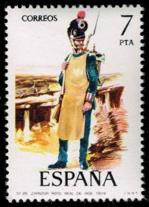 Spain #1906 Sapper; MNH