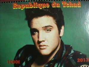 ​CHAD STAMP 2013-ROCK & ROLL MOVIE STAR ELVIS PRESLEY MNH:SHEET#2 VERY FINE