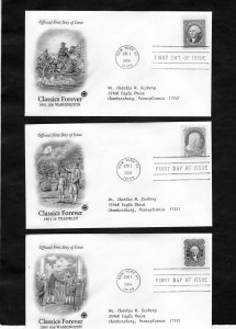 5079 a-f Classics Forever, FDC set/6 PCS addressed