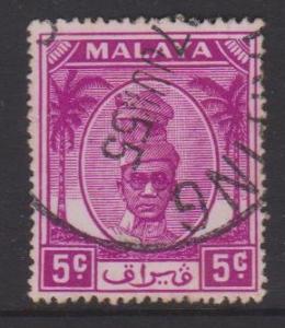 Malaya Perak Sc#120 Used